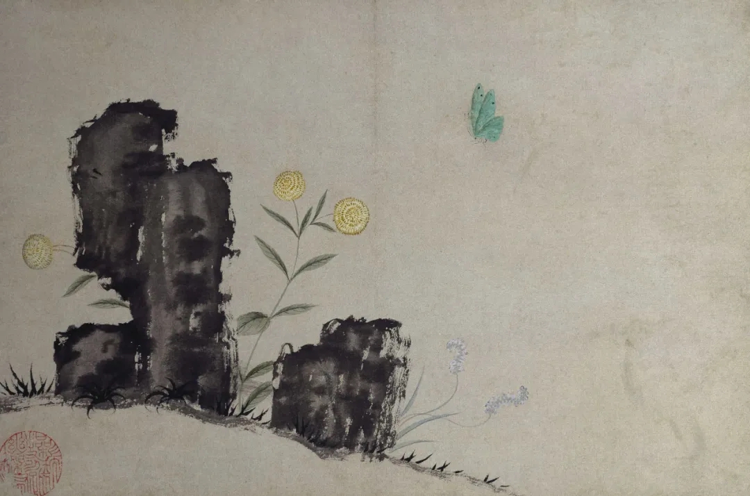 （明）文俶《花卉图册》，故宫博物院藏