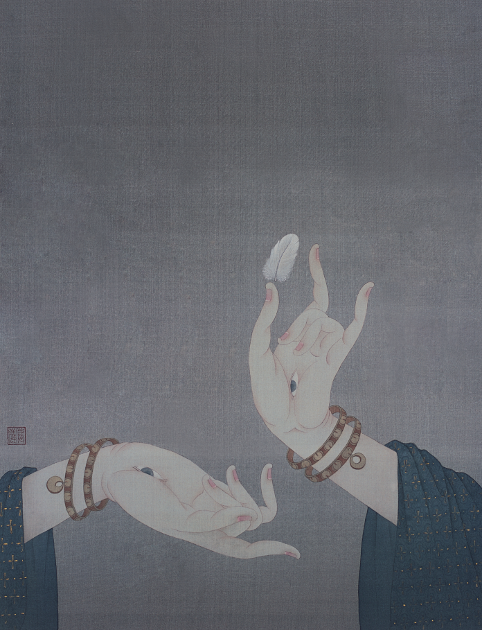 钟丽珍、张健仪书画作品展在黄连画家艺术村成功举行
