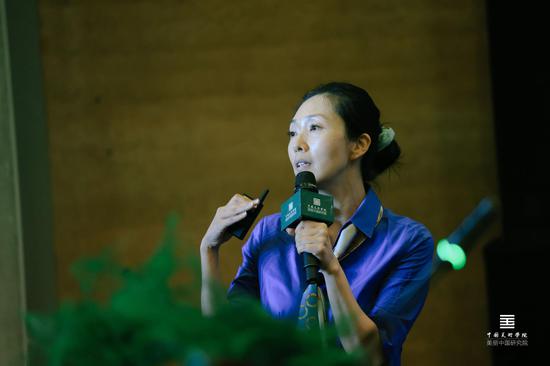 美丽中国建设高峰论坛发言嘉宾：众信旅游集团副总裁、众信博睿董事长张莉
