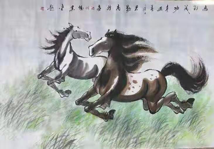 著名蒙古族书画家思勤高娃受邀参加第55回韩国国际文化美术大展