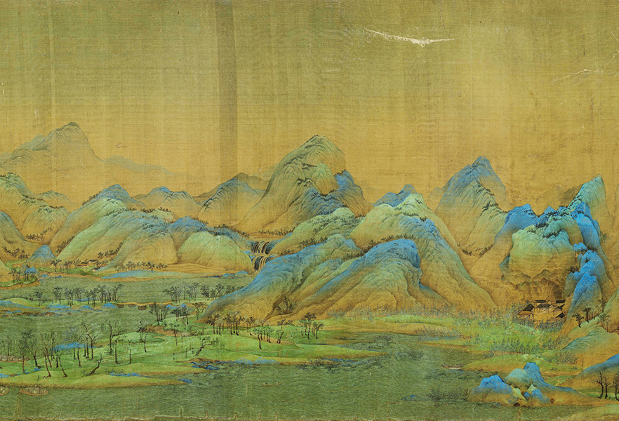 北宋 王希孟《千里江山图》局部11