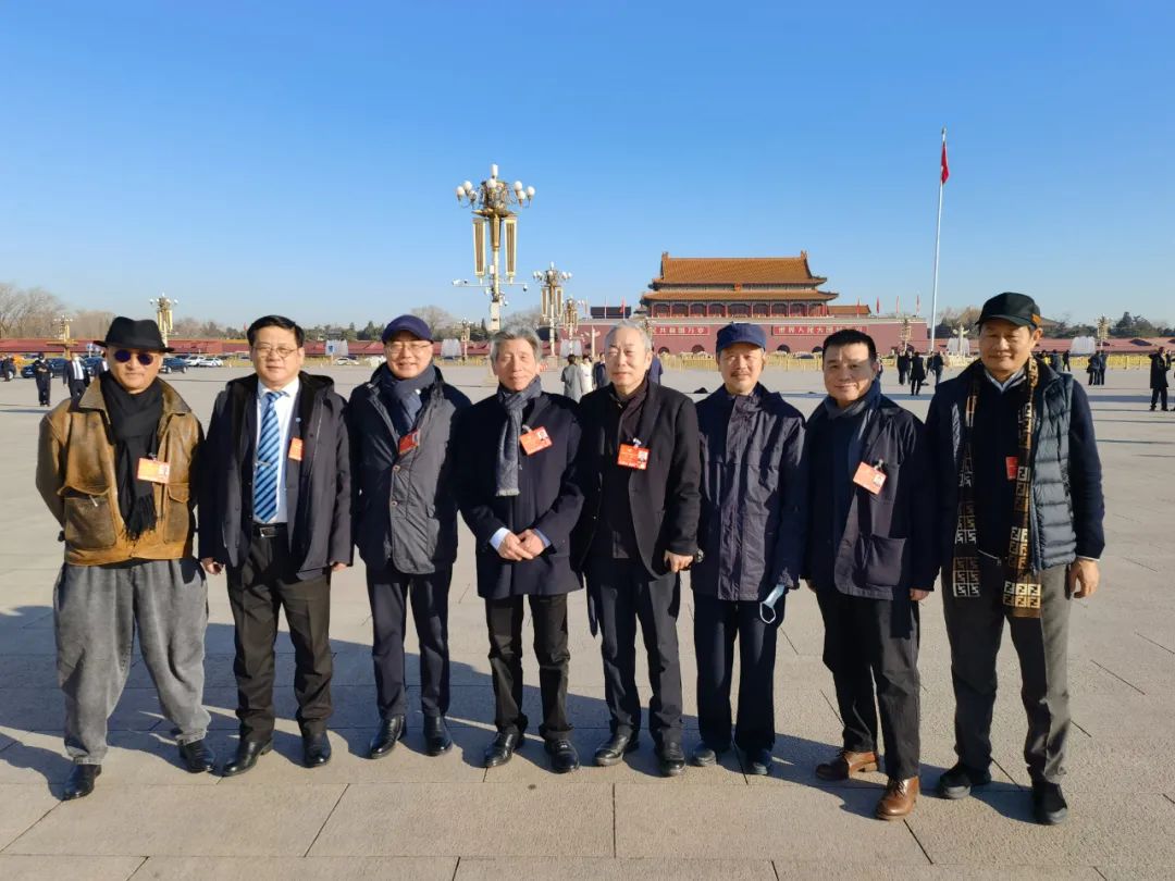 全国政协十三届五次会议部分文艺界美术界委员掠影