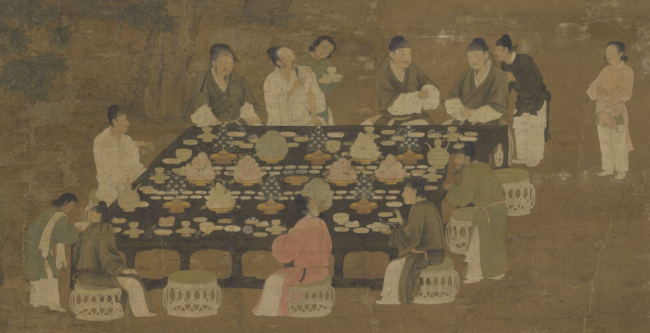 春宴图，画的居然不是春天？