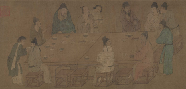 春宴图，画的居然不是春天？