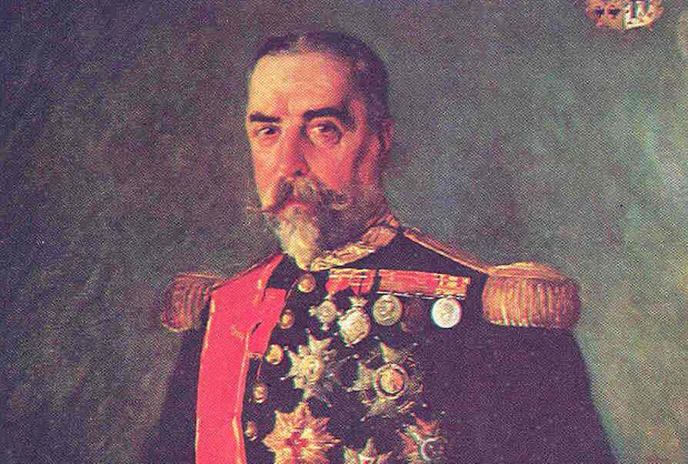 《西班牙驻菲律宾总督拉蒙·布兰科肖像》，胡安·卢纳，1894-1896年，菲律宾洛佩兹博物馆 藏  