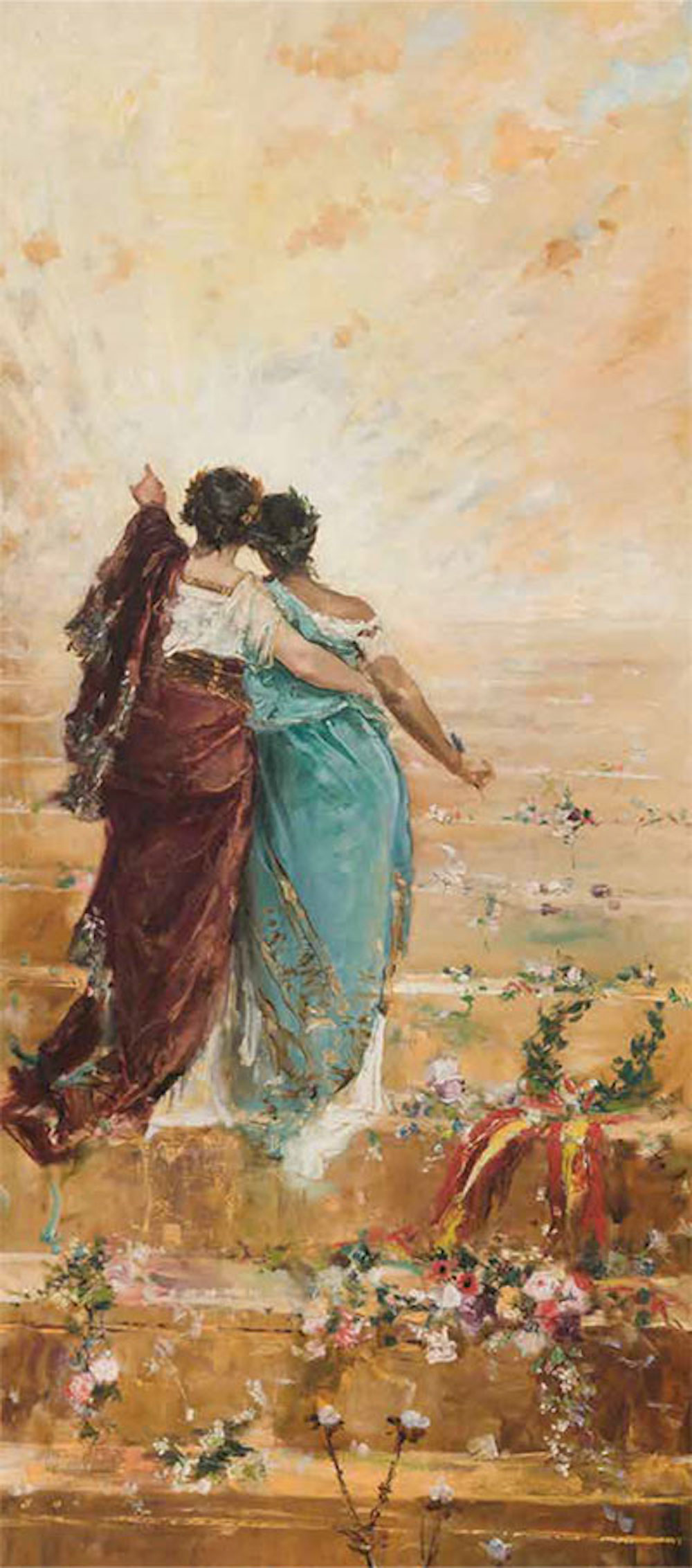 《西班牙与菲律宾》，胡安·卢纳，1884年，新加坡国立画廊 藏