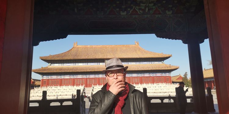 春风引紫气--侯立远玉兰花五帧