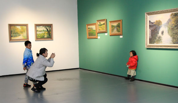 郑州的秋天——马东阳水彩画、油画艺术展在郑州山海美术馆举办