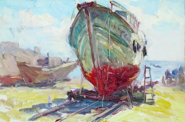 “心境四季——王忻、杨学光、刘桢、王军香油画作品展”开幕