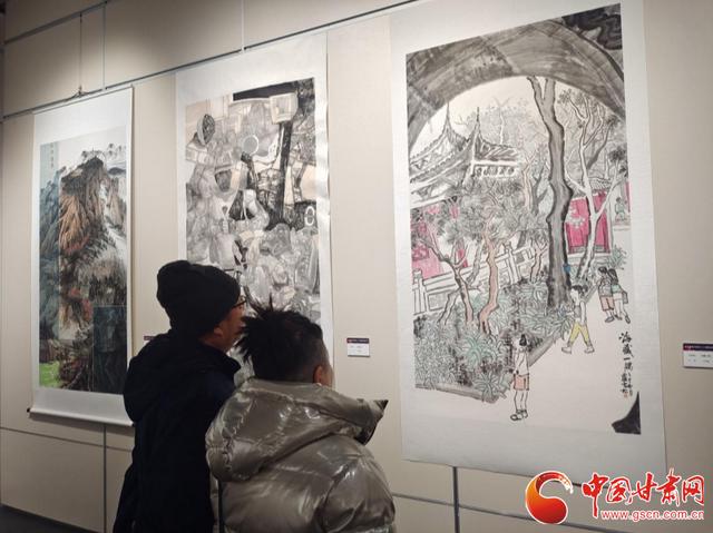 武威市青年画家2025国画油画创作展开展