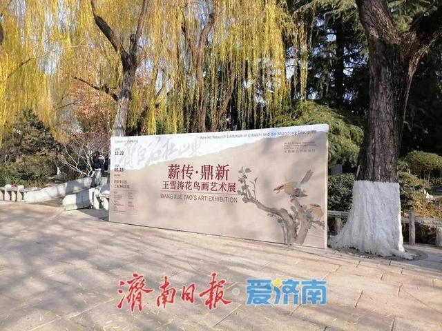 “薪传·鼎新——王雪涛花鸟画艺术展”在趵突泉公园王雪涛纪念馆启幕