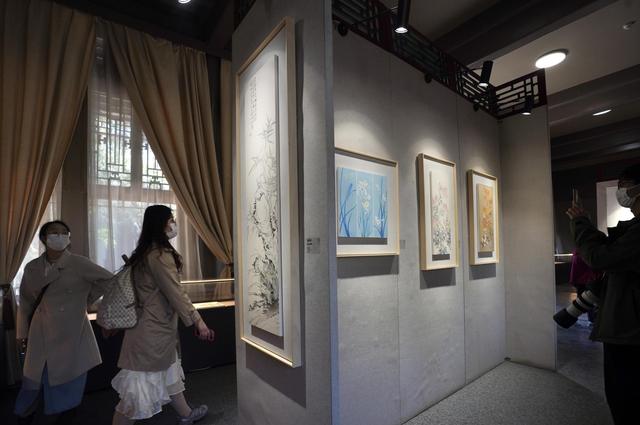 《憩云·当代迎春花卉邀请展》北海公园画舫斋开幕