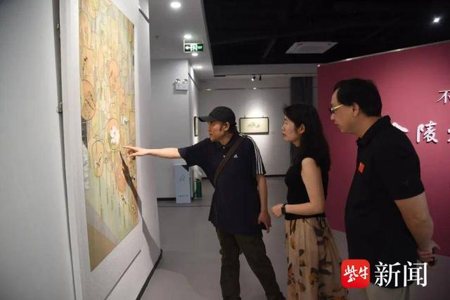 江风淮韵滋养蓬勃生机，三地书画作品联展登陆江苏省文化馆