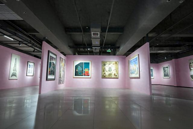 打开江南民俗时代画卷，“江南之春”美术作品展再回宝山