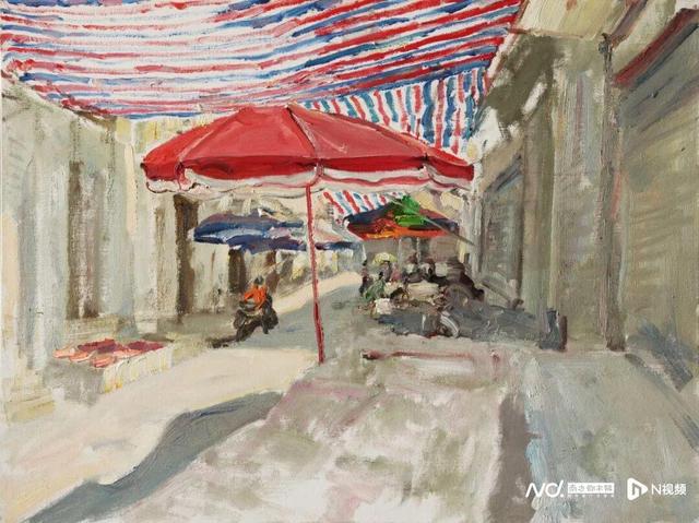 感受油画中的诗意光华与精神光谱:杨尧艺术研究展在广州开幕