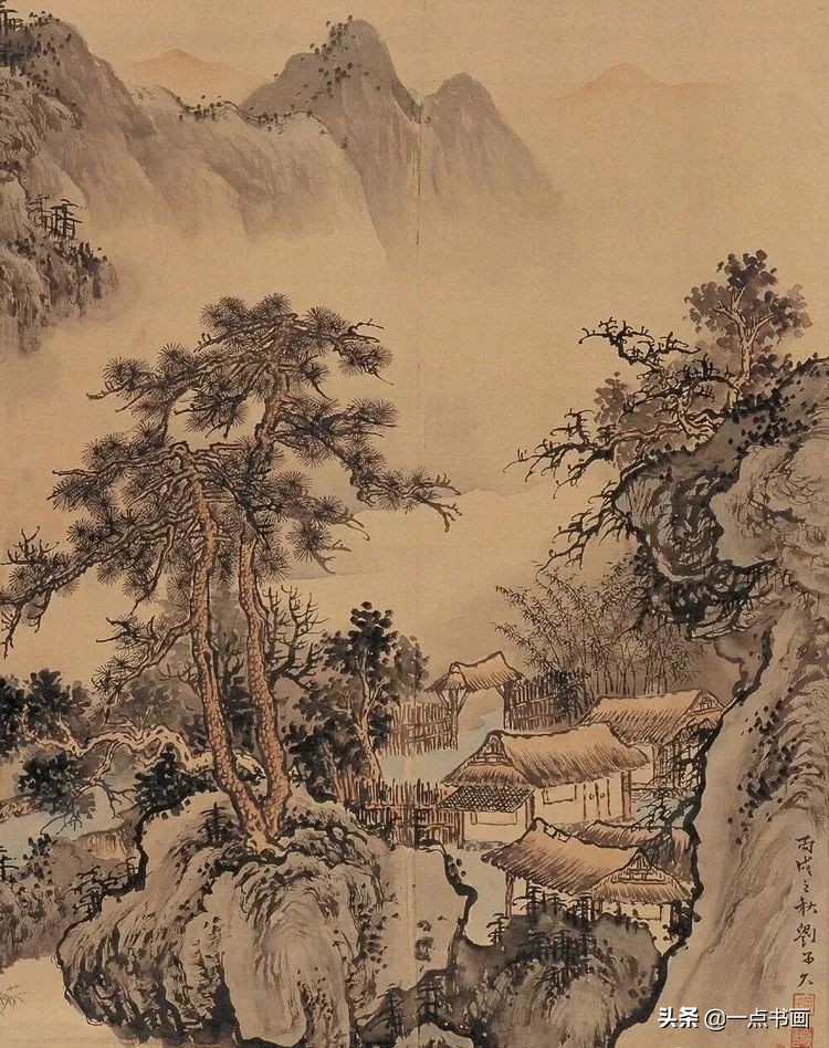 山景雄秀——分享一组山水画