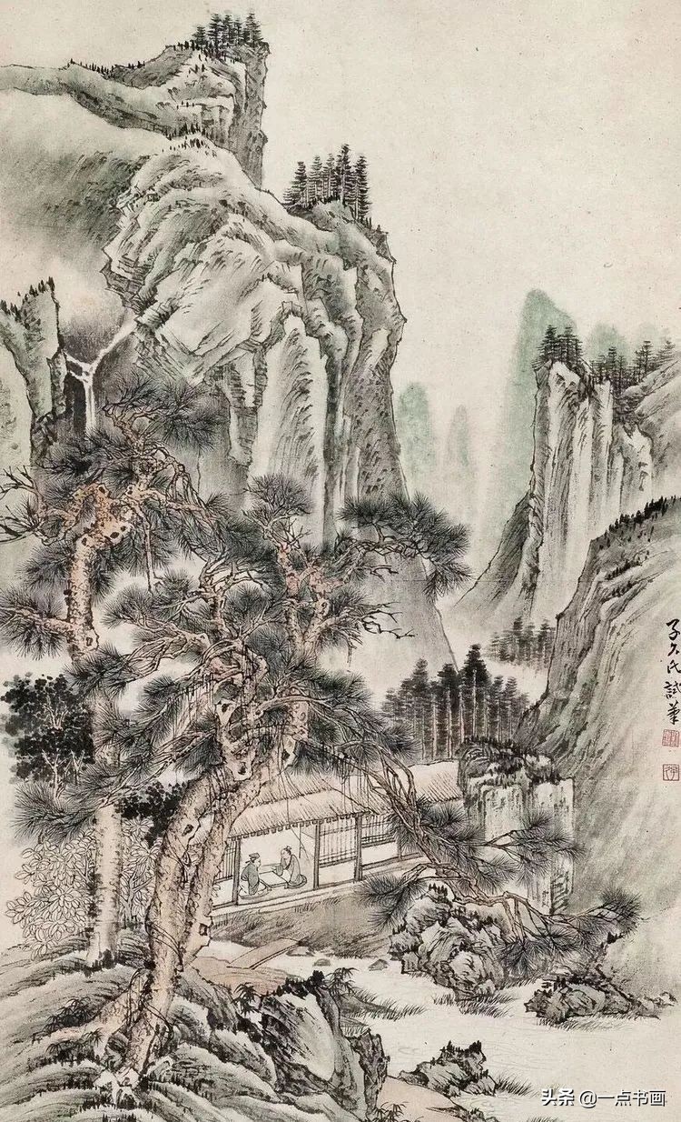 山景雄秀——分享一组山水画