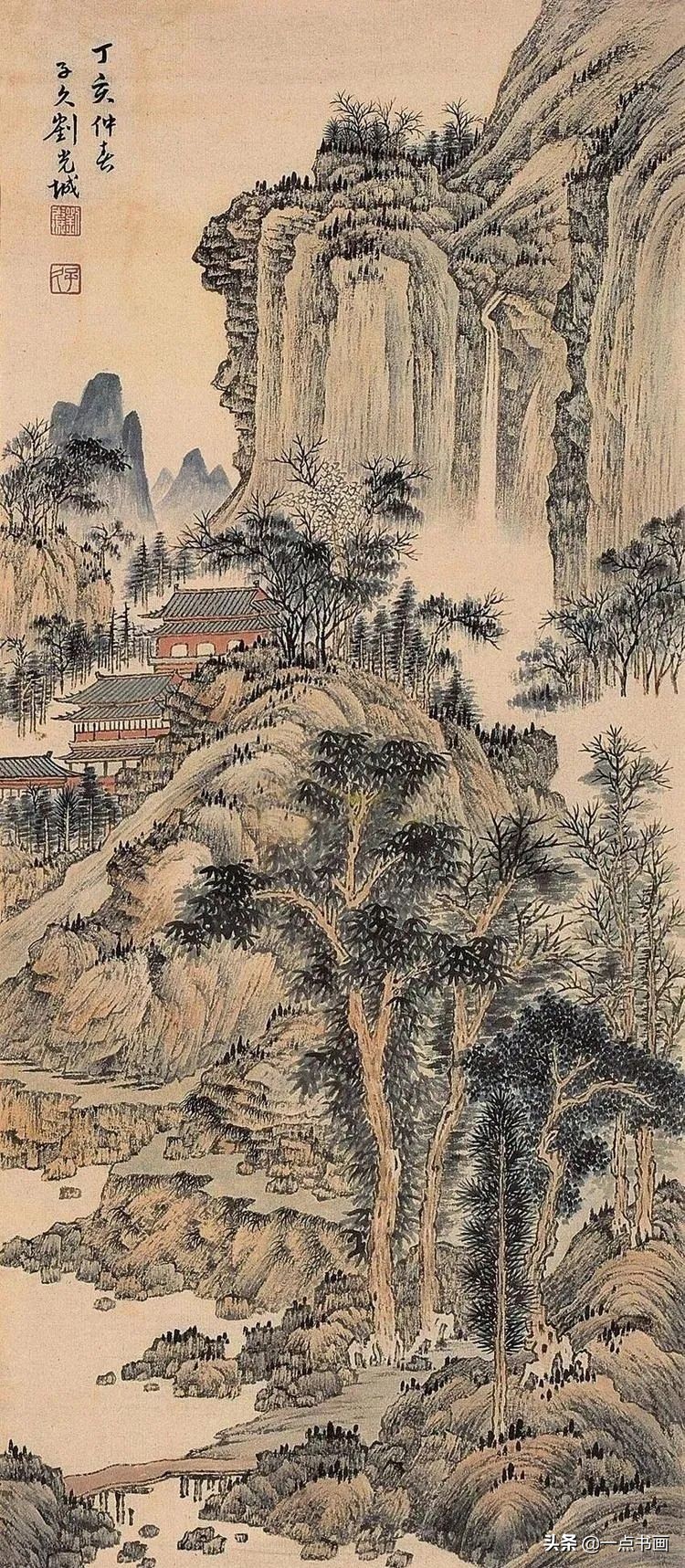 山景雄秀——分享一组山水画