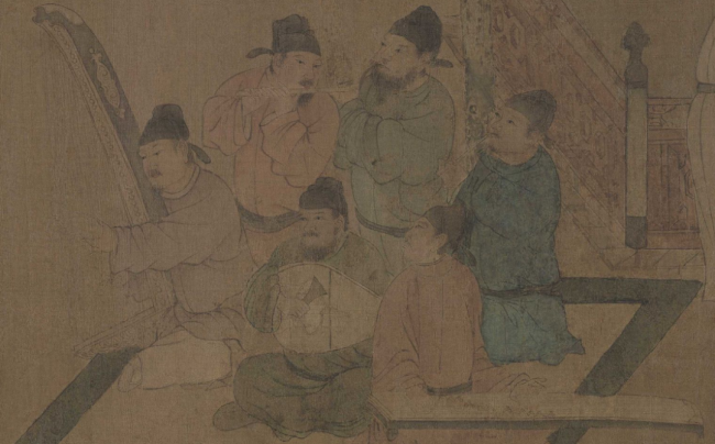 春宴图，画的居然不是春天？