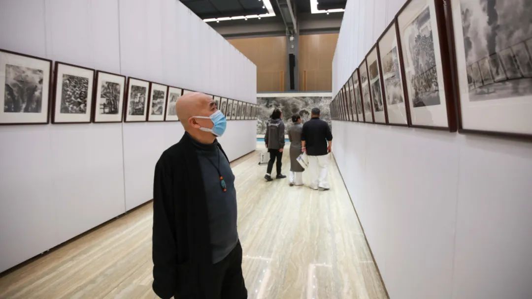 传承与开拓——来支钢水墨艺术展在中国国家画院开幕