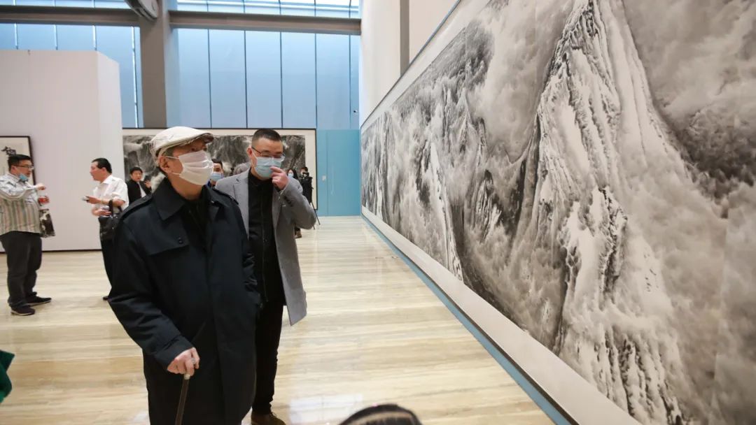 传承与开拓——来支钢水墨艺术展在中国国家画院开幕