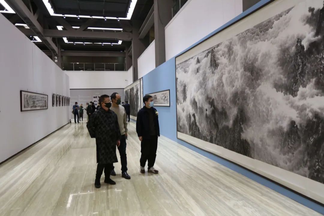 传承与开拓——来支钢水墨艺术展在中国国家画院开幕