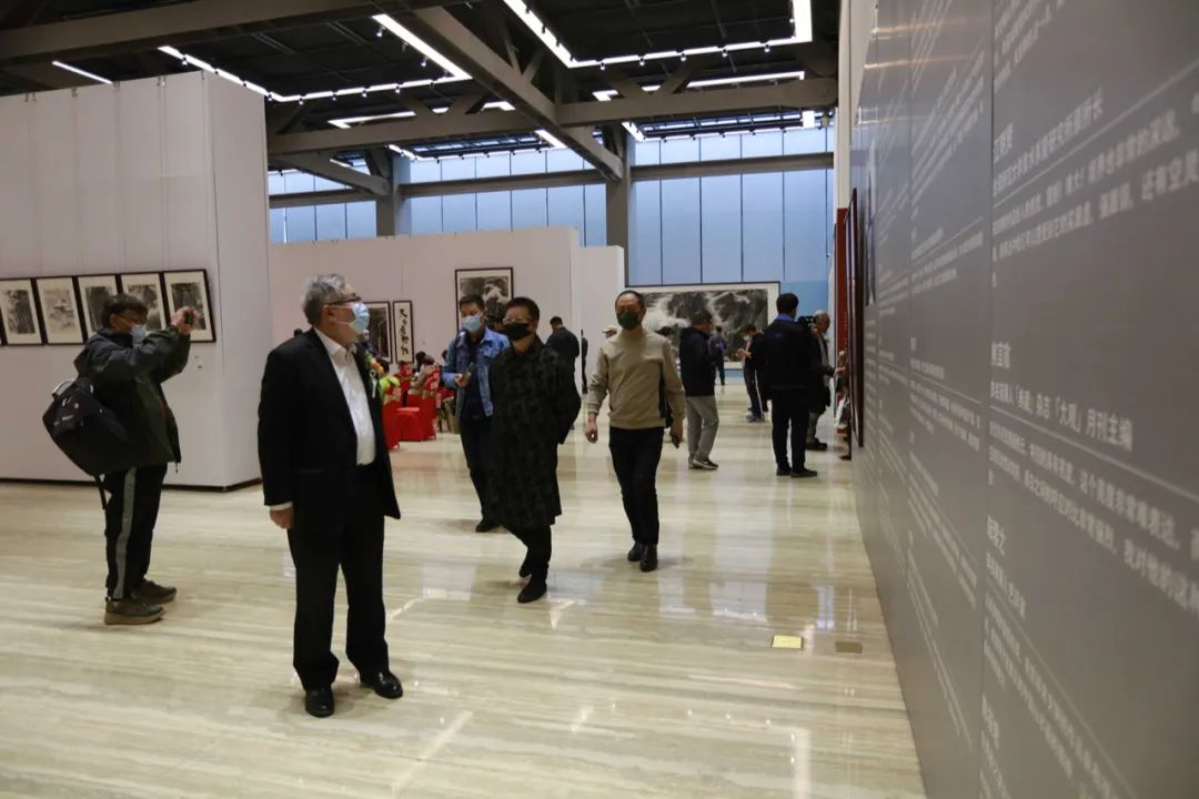 传承与开拓——来支钢水墨艺术展在中国国家画院开幕