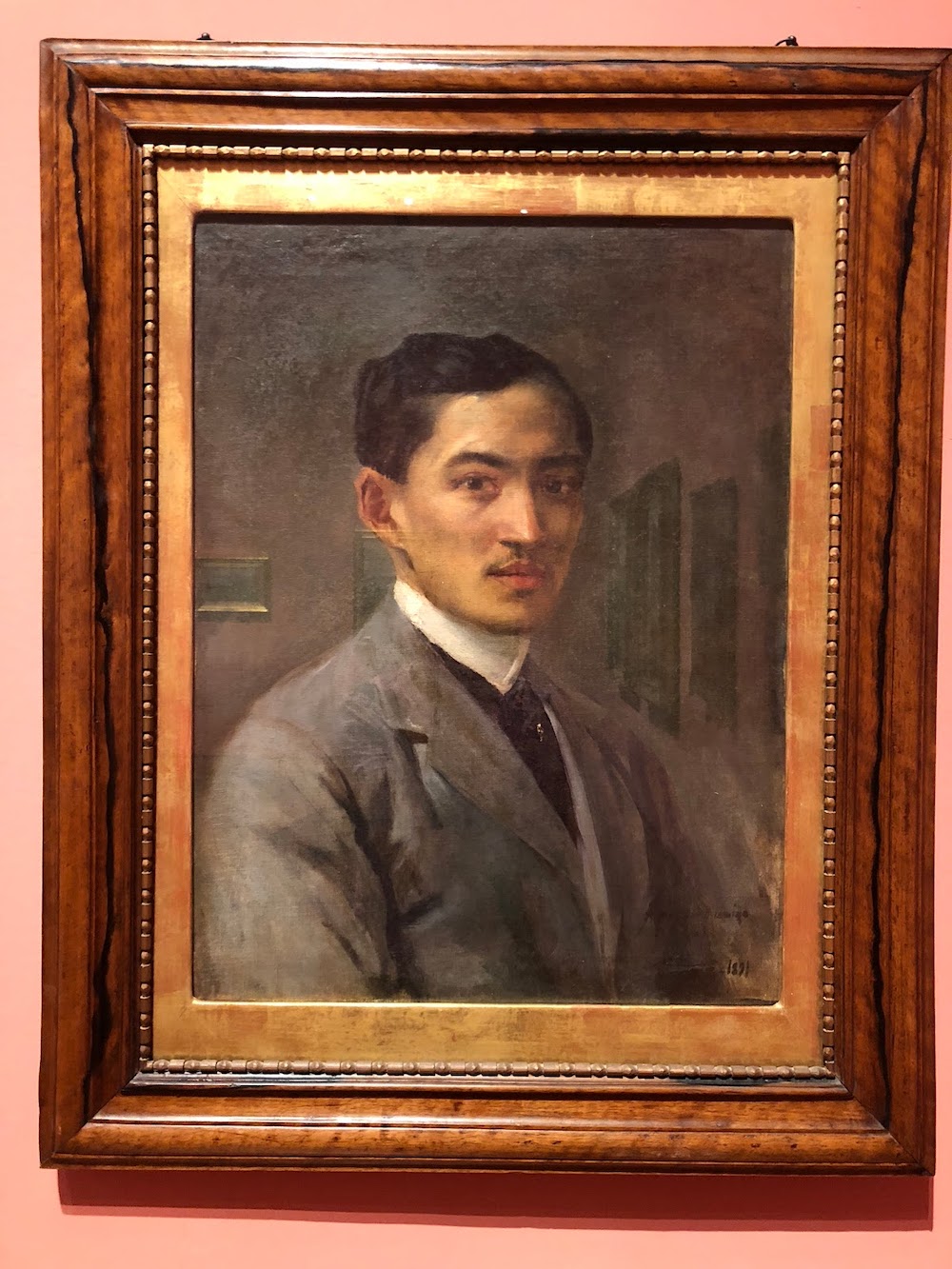 《何塞·黎刹》，胡安·卢纳，1891年，Luis Antonio and Cecile Gutierrez藏