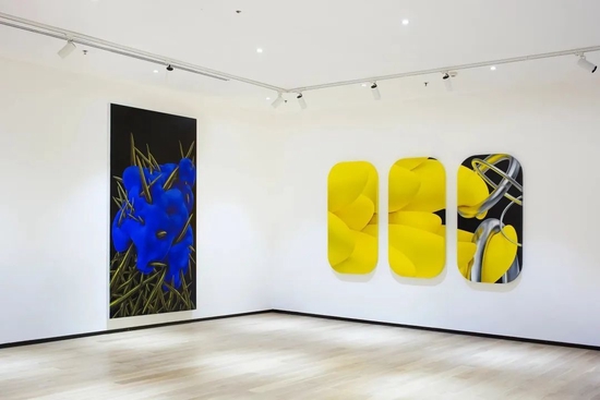 个展“控制“现场，当代唐人艺术中心，曼谷，2021