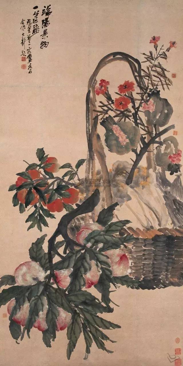 10位国画大师的端午画 