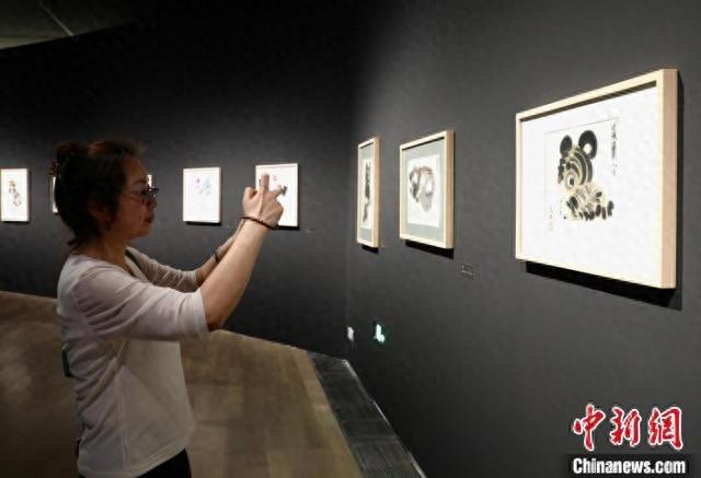 “美的森林——韩美林艺术展”在成都市美术馆启幕