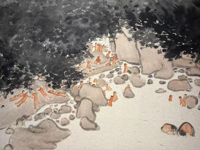 与古意相通的现代生活，“李学明中国画作品展”中国美术馆开幕